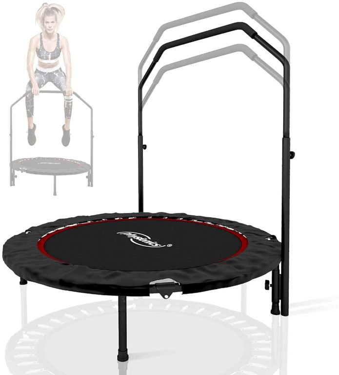 Physionics Trampolina fitness, czerwona, 101 cm