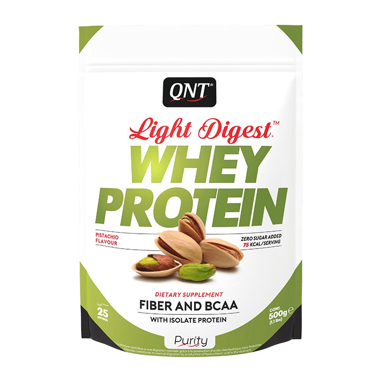 QNT - Light Digest Whey Protein - 500 g pistacjowy