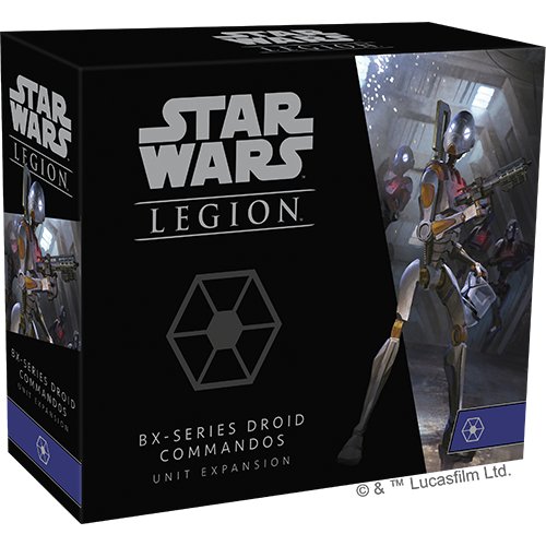Fantasy Flight Games Star Wars Legion BX-series Droid Commandos Unit Expansion 114142