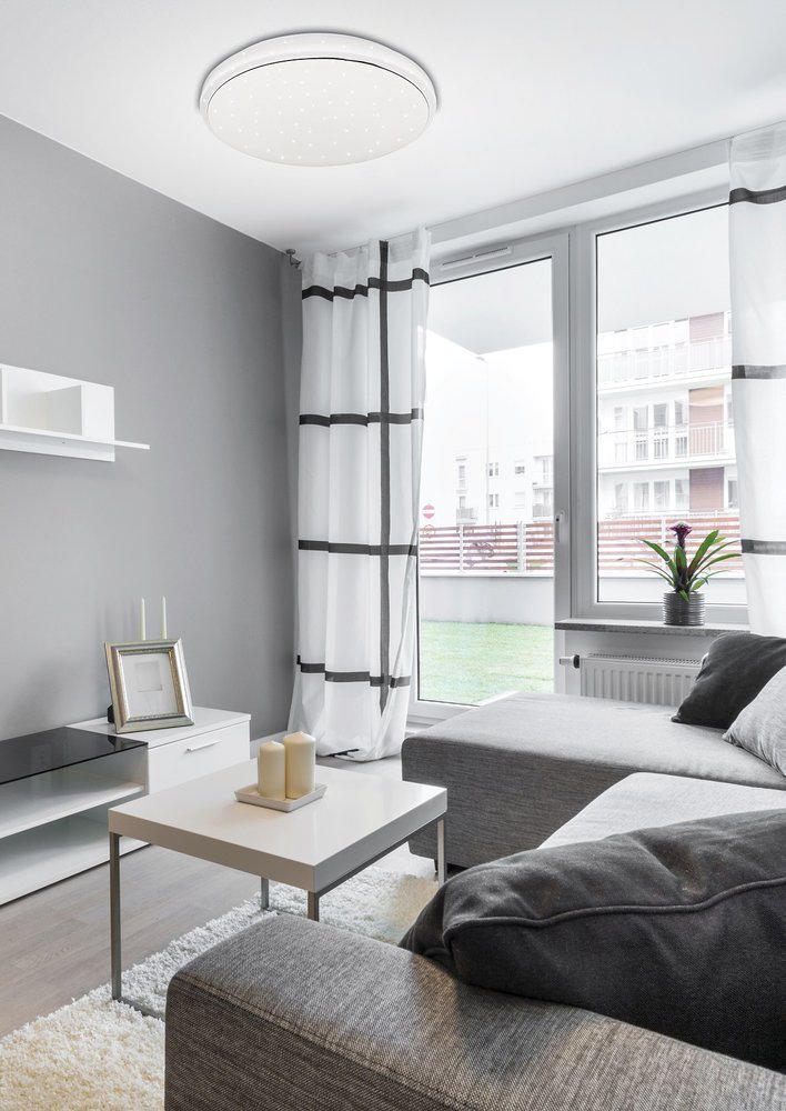 Candellux Lampa Sufitowa Jasper Plafon 12W Led Biały 4000K Ip44 12-75031