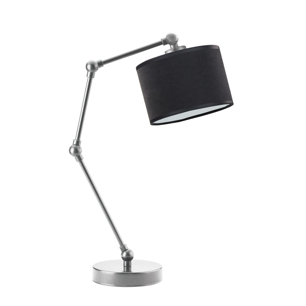 Lampa Na Nocny Stolik Asmara Velur, Czarny