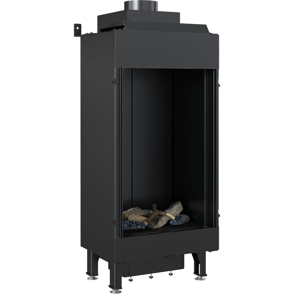Kominek Gazowy Leo 68 Frontowy Propan Butan ∅ 100/150 6,1 Kw