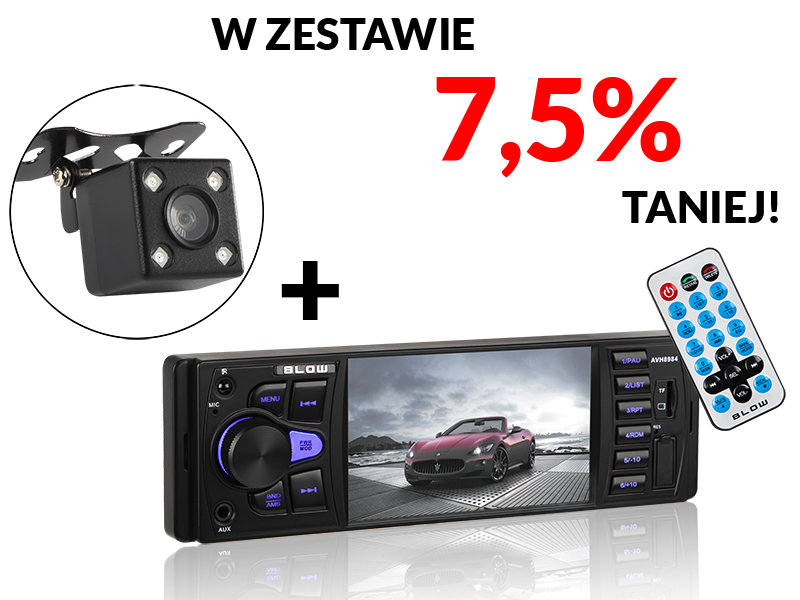 Blow AVH-8984 + kamera cofania BVS-544