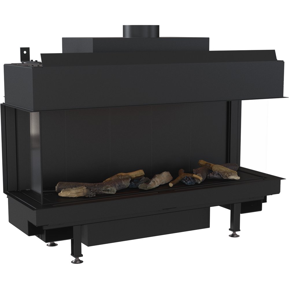 Kominek Gazowy Leo 100 Lewy Prawy Propan ∅ 100/150 8,2 Kw