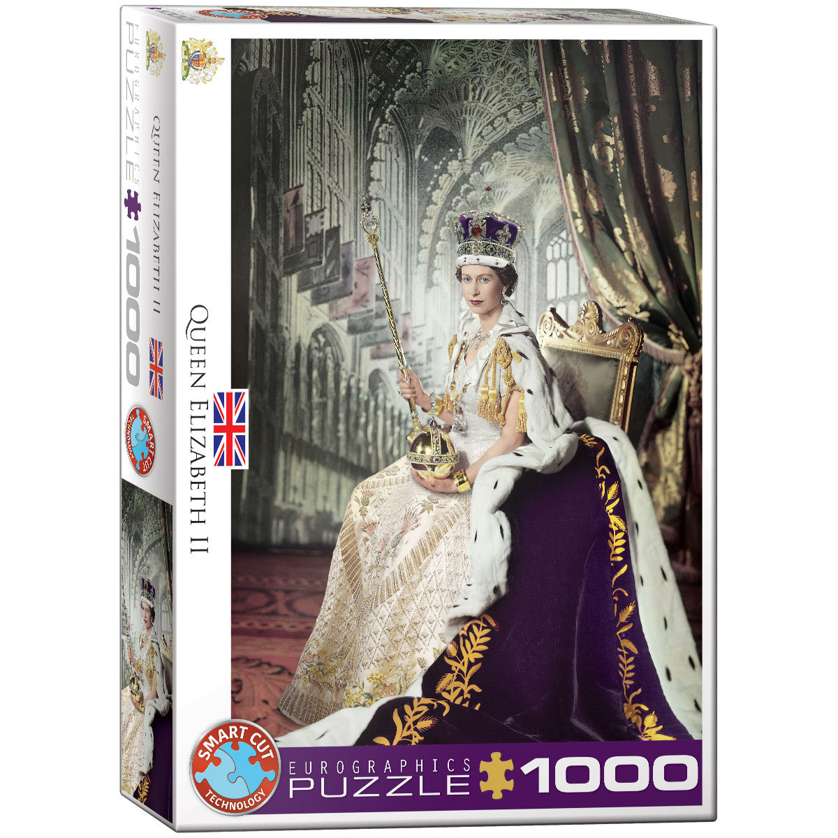 Eurographics Puzzle 1000 Queen Elizabeth II 6000-0919 -