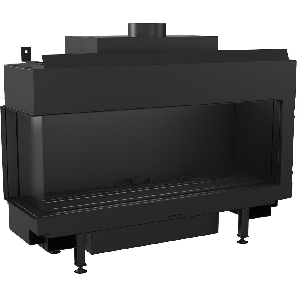 Kominek gazowy LEO 100 lewy propan ∅ 100/150 8,2 kW