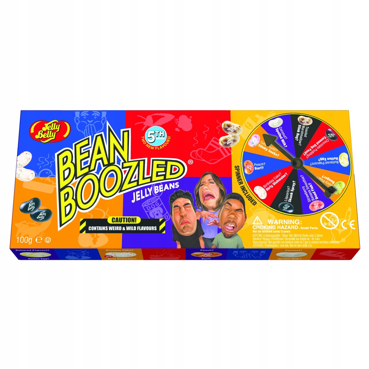 JELLY BELLY BEAN BOOZLED Fasolki duża paczka z grą