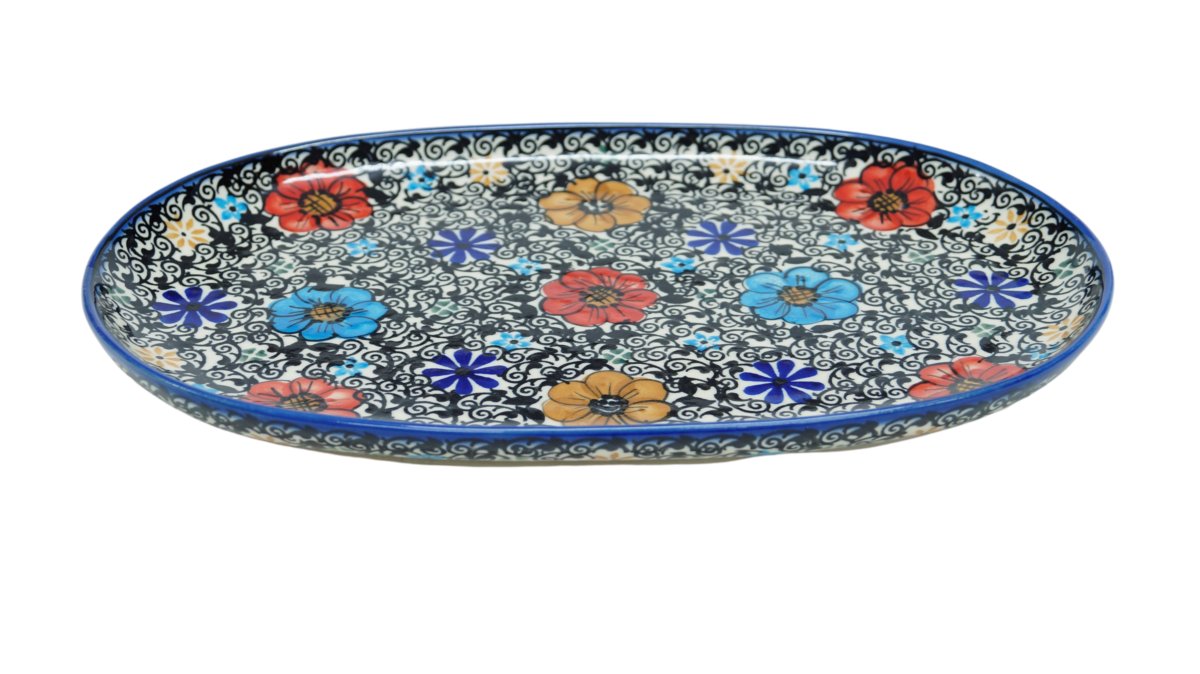 Ceramiczna półmisek duży Ceramika Bolesławiec