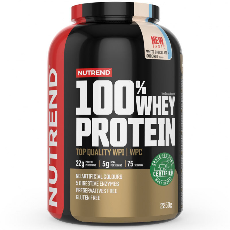 Nutrend 100% Whey Protein - 2250g