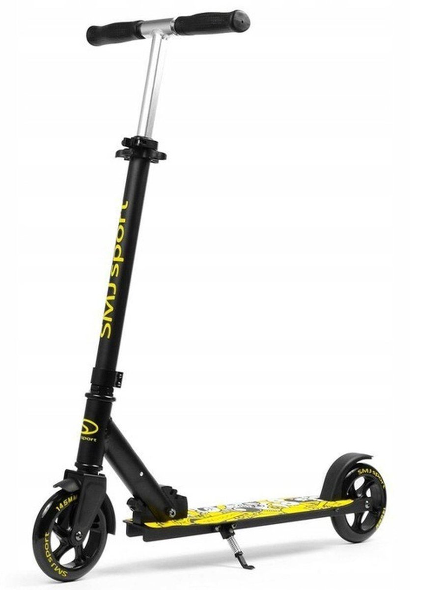 SMJ Sport Sport Hulajnoga 2-kołowa składana żółto-czarna