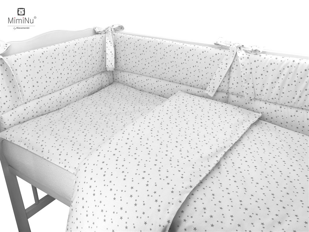 Pościel 3 elementowa 120x90 cm MINI GWIAZDKI BAWEŁNA 100%