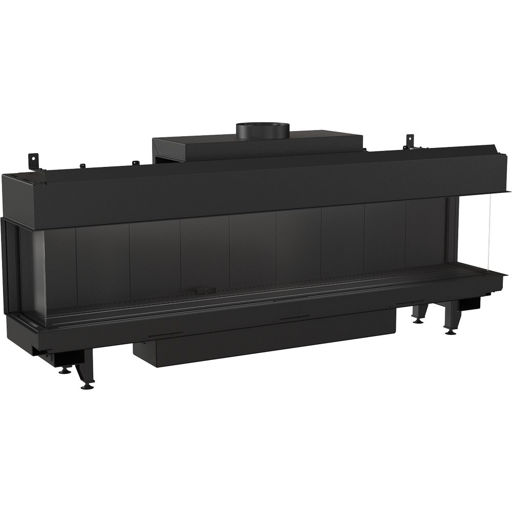 Kominek Gazowy Leo 200 Lewy Prawy Propan ∅ 130/200 12,5 Kw