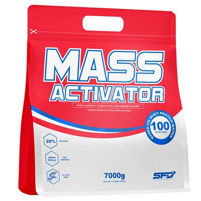 SFD NUTRITION Mass Activator 7000g WANILIA