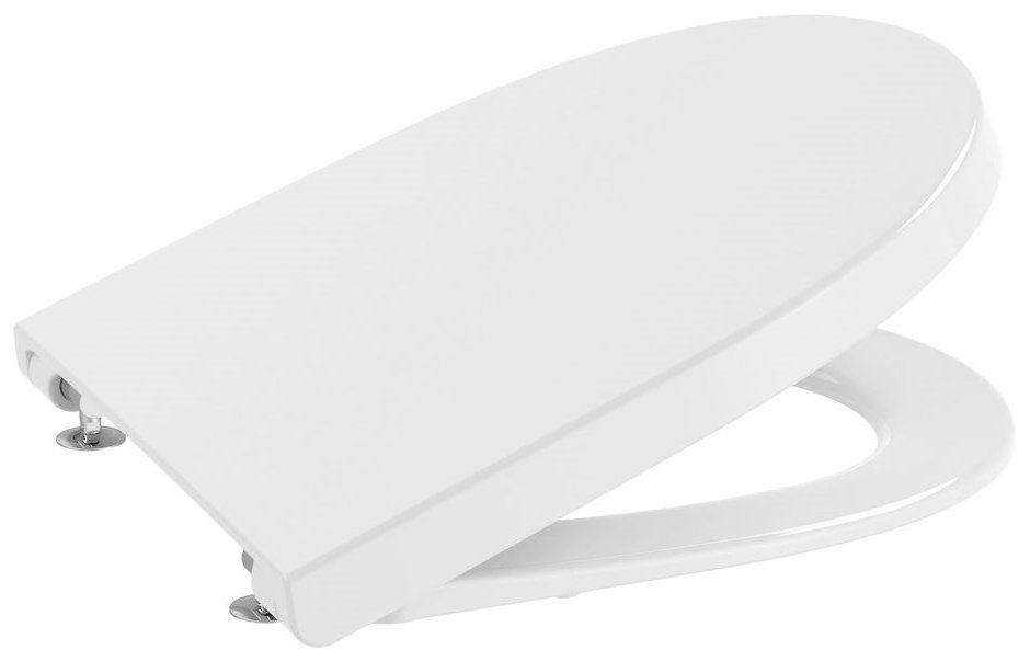 Roca Meridian Compacto Deska wolnoopadająca Supralit biała z powłoką EasyClean A8012AC00B
