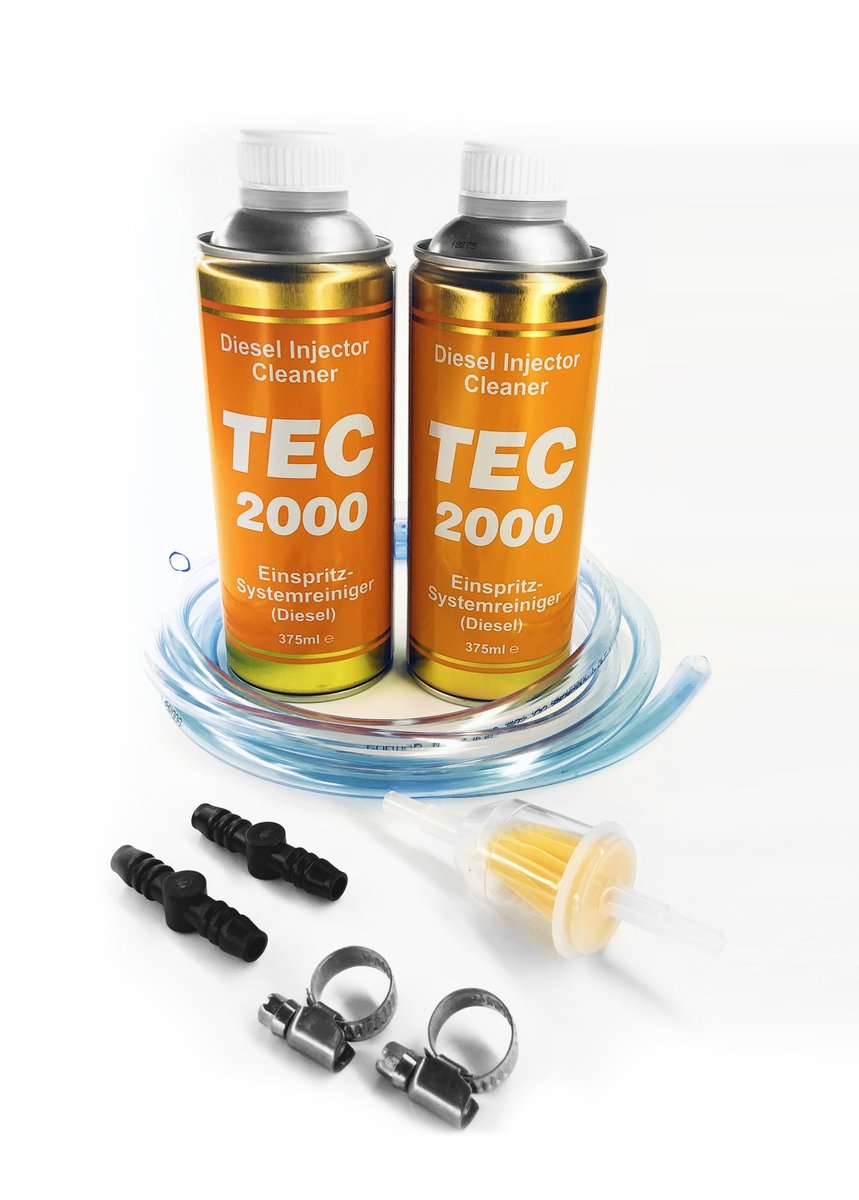 TEC2000 DIESEL INJECTOR CLEANER ZESTAW PODWÓJNY