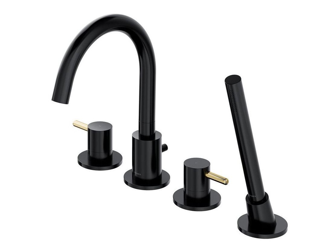Omnires Y bateria wannowa 4 otworowa Y1232BLGL Y
