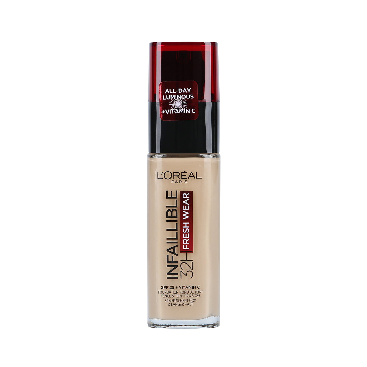 Fresh L'Oréal Paris L'Oréal Paris Infaillible 24H Wear Make-up nr 250 Radiant Sun, wysoka siła krycia, długotrwały efekt, wodoodporny, oddychający, 30 ml