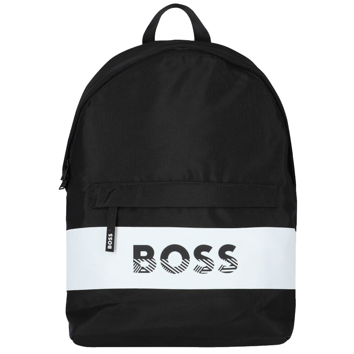 BOSS Logo Backpack J20366-09B, Czarne Plecak, pojemność: 15 L