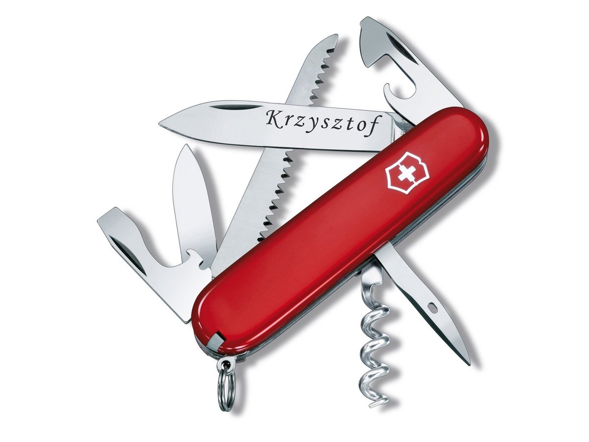 Victorinox Scyzoryk Camper 1.3613 z Grawerem