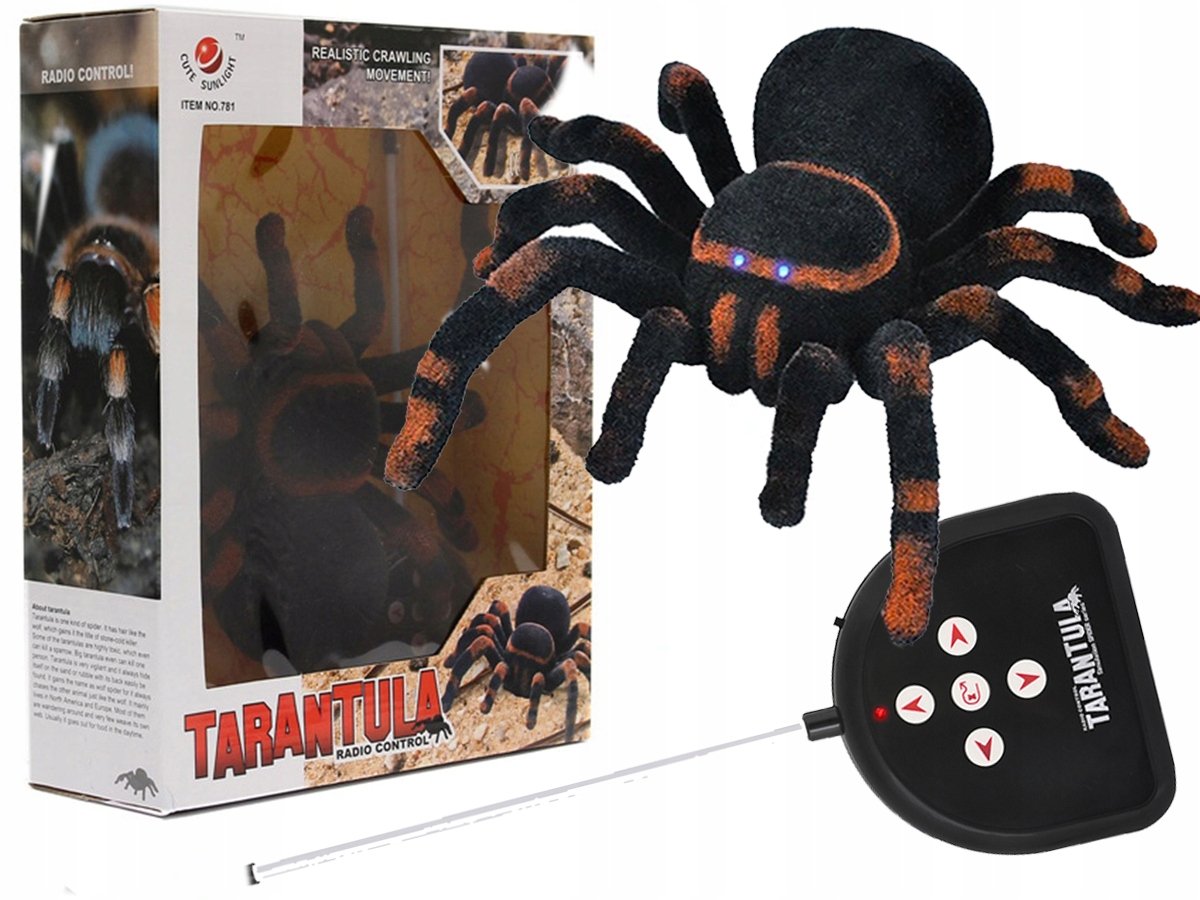Zdalnie Sterowany Pająk Jak Prawdziwy Tarantula X128