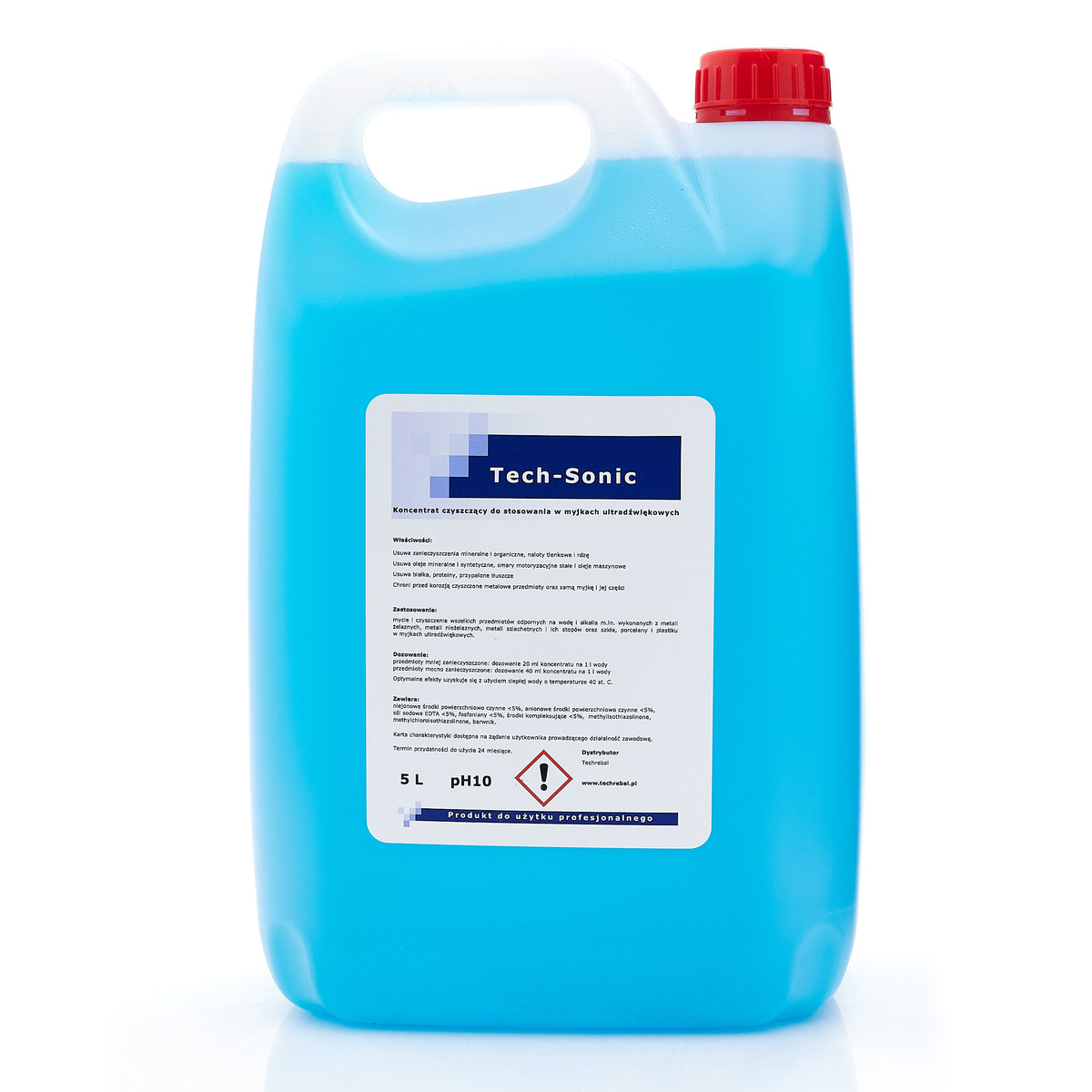 Tech Sonic 5L - koncentrat do myjek (Niebieski)