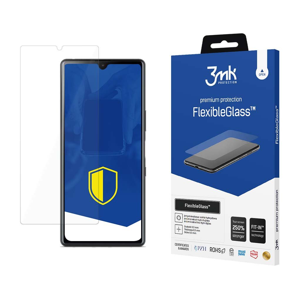 Sony Nietłukące szkło hybrydowe do Xperia L4, 3mk FlexibleGlass 49558