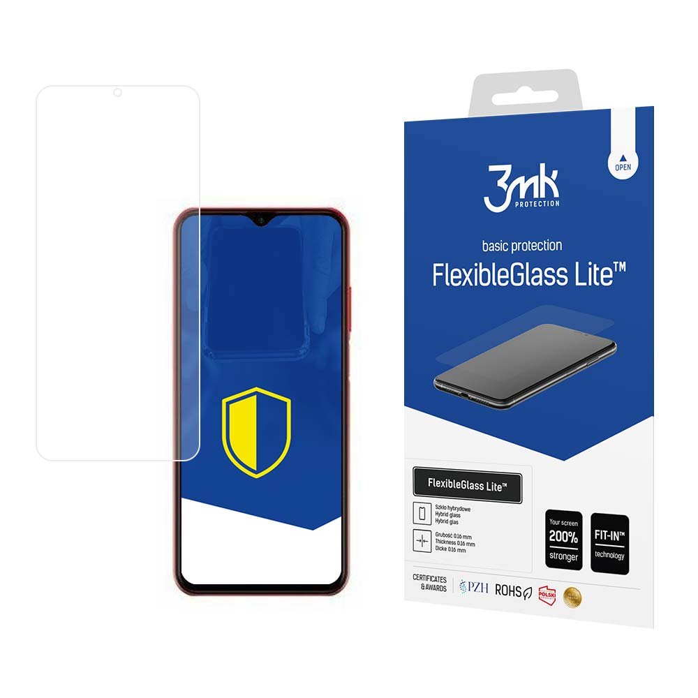 3MK, Ulefone Note 12P, Szkło hybrydowe, FlexibleGlass Lite