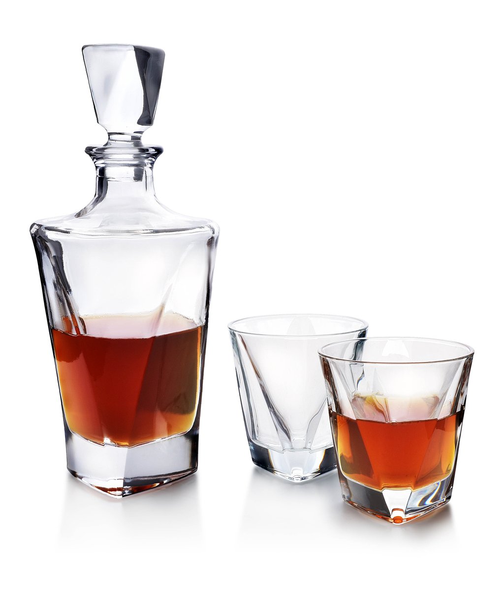 Mondex Zestaw do whisky Eva Triangle 6 szklanek DD.15359
