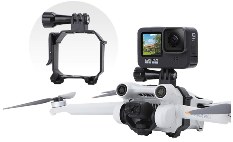 Uchwyt 1/4 Cala Do Dji Mini 3 Pro Na Kamerę / Latarkę