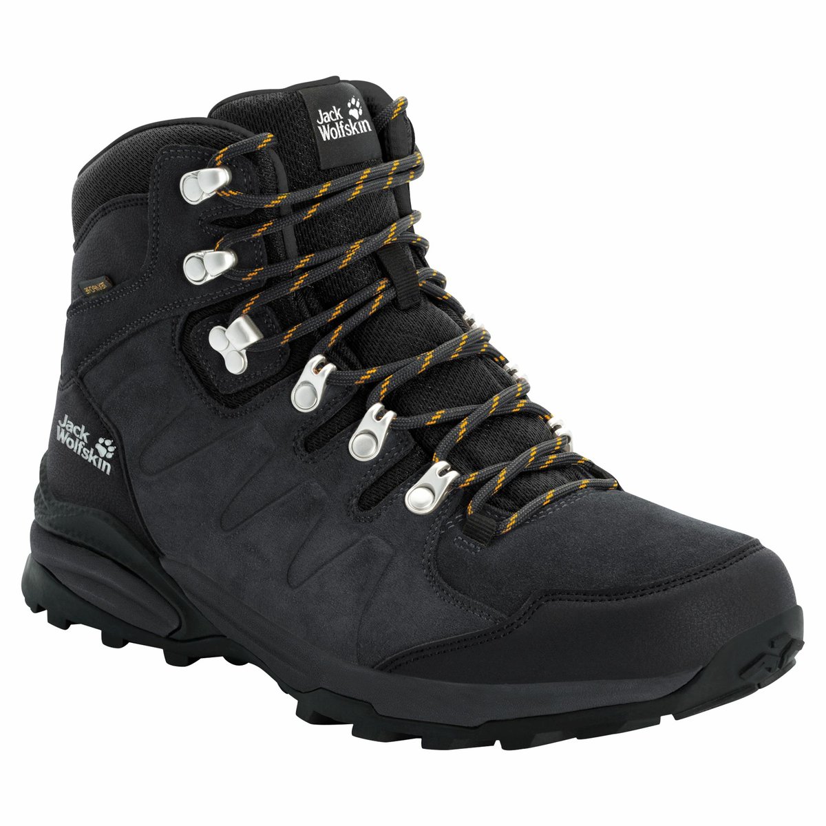 Jack Wolfskin Trekkingi Refugio Texapore Mid M 4049841 Czarny