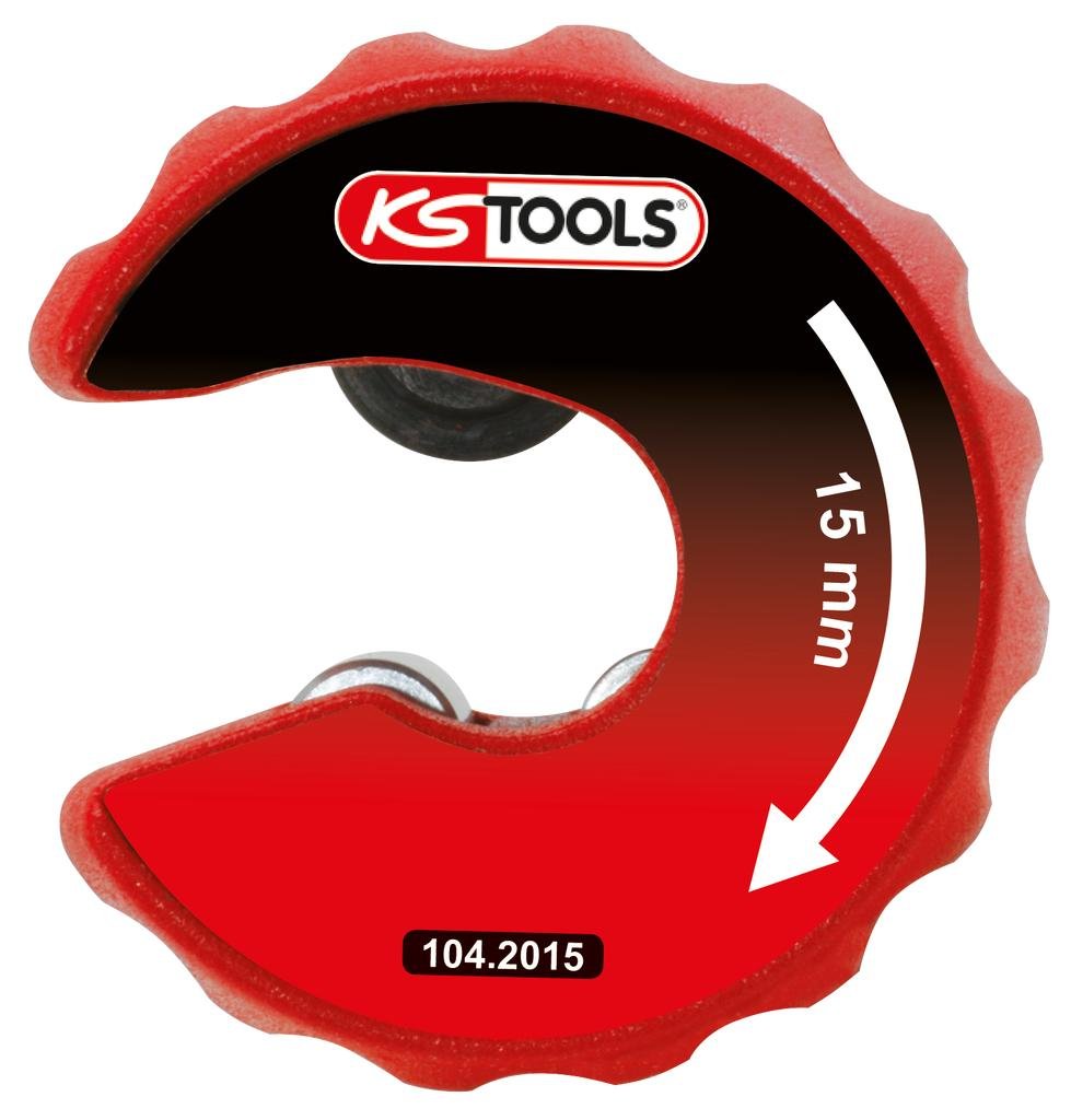 KS Tools KS 104.2015 A narzędzia do rur miedzianych zestaw gniazdek/obcinak do rur, 15 MM 4042146182703