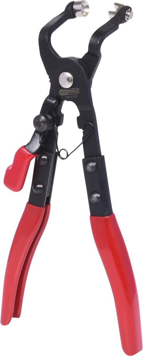 KS TOOLS Szczypce do zacisków do przewodów gi?tkich, wygi?te