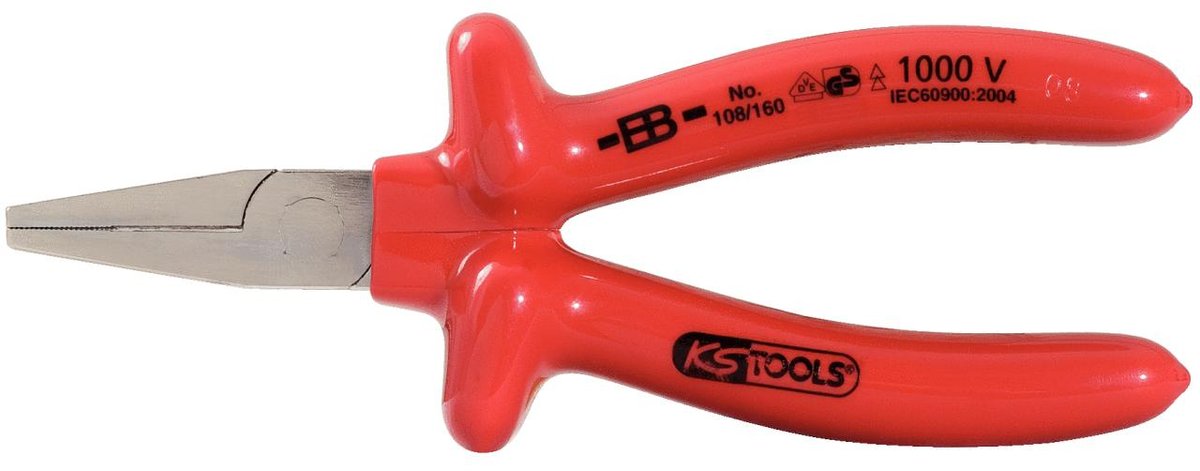 KS TOOLS 1000V Szczypce plaskie, 160mm