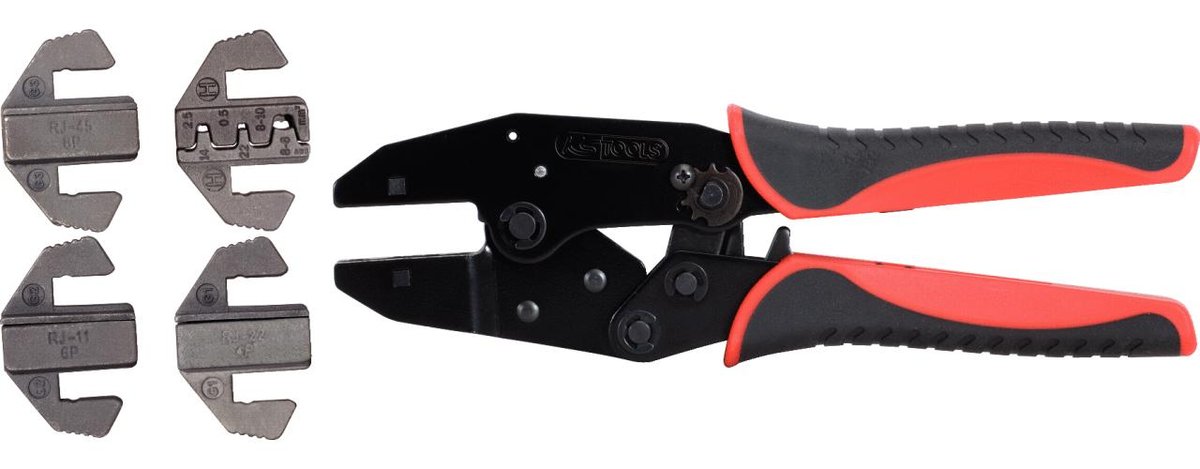 KS TOOLS Zestaw szczypiec zaciskowych- sieciowych 5-szt