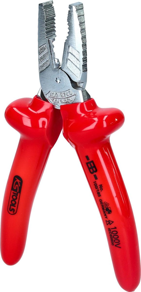 KS TOOLS 1000V Szczypce udarowe KOMBI,185mm