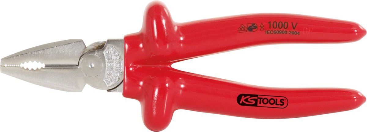 KS TOOLS 1000V Szczypce udarowe KOMBI,160mm
