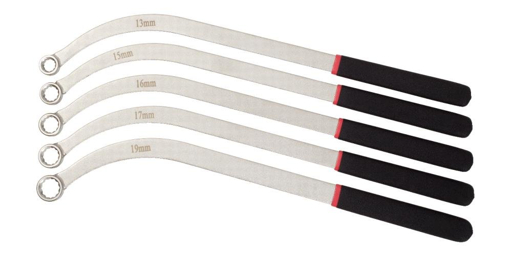 KS Tools Komplet kluczy 150.1200 i pas zębaty klinowe, 5-częściowy 4042146270455