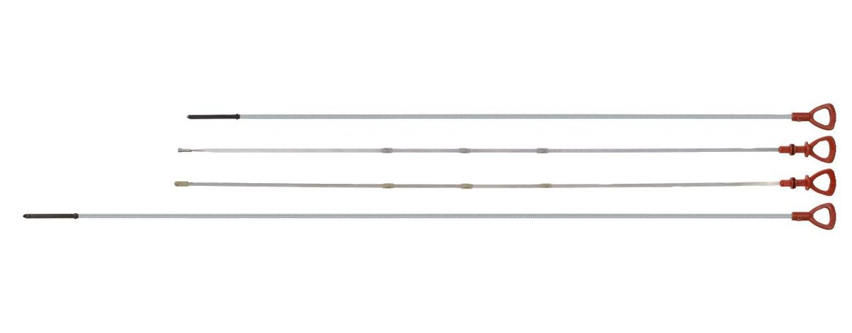 KS Tools 150.9280 oelkontrollstab zestaw do Mercedes Benz, 4-częściowy
