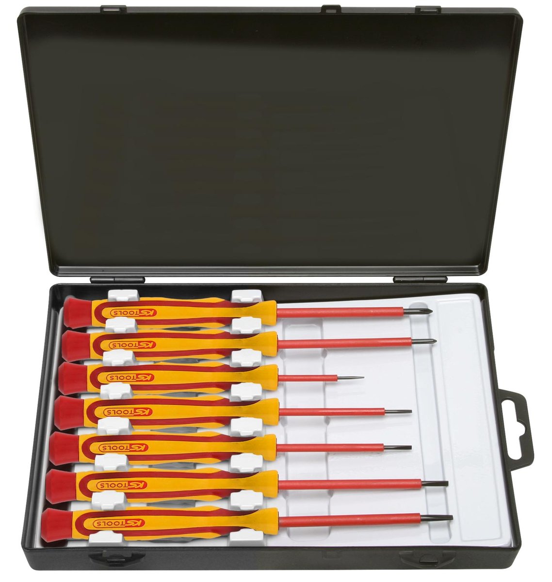KS TOOLS Zestaw wkr?taków do mechaniki precyzyjnej z izolacj?