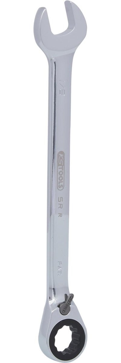 KS Tools 503.4685 Gear Plus zapadkowy klucz płasko oczkowy, przełączana, 1/2 cala 503.4685