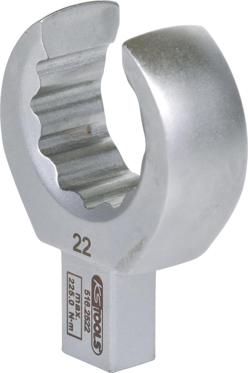 KS Tools 516.2522 9 X 12 MM wpuszczany klucz oczkowy otwarty, 22 MM 516.2522