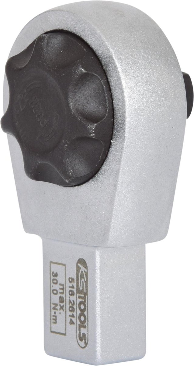 KS Tools Głowa KS-Tools 516.2614 9 X 12 MM wpuszczany pokrętło zapadkowe z feinverzahntem przełączana z grzechotką, 1/4 cala 516.2614