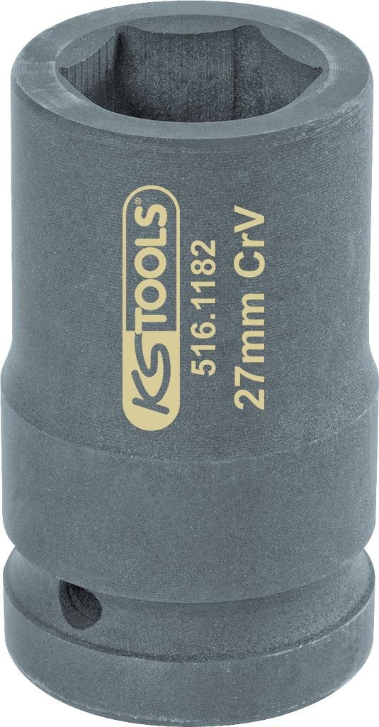 KS Tools 5161182 klucz nasadowy SW, 27 MM, 6-kątny, 1