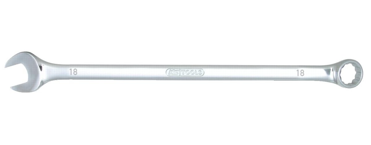 KS Tools 519.0657 Chrome Plus klucz oczkowo-płaski, wyjątkowo długie, 17 MM 4042146123638