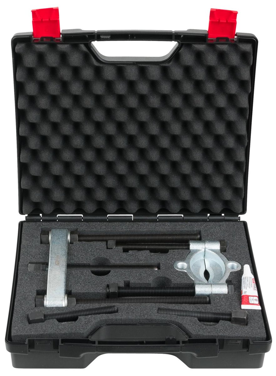 KS TOOLS Zestaw odcinaków wraz ze sciagaczemØ 12,0 - 75,0 mm, 3-szt