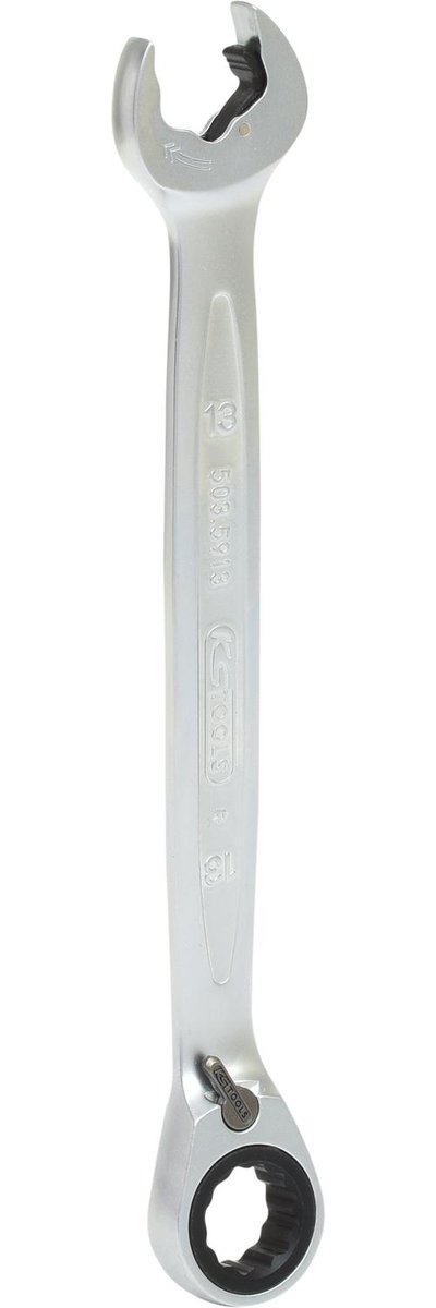 KS Tools 503.5913 zapadkowy klucz płasko oczkowy z funkcją maulratschen, R/L, 13 MM 503.5913