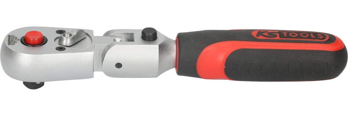 KS TOOLS Pokretlo przelaczalne z przegubem,45 zab, 1/4