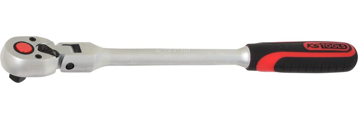 KS Tools 914.3896 pokrętło zapadkowe 3/8 cala-przegubowy, 45 zębów 4042146073025