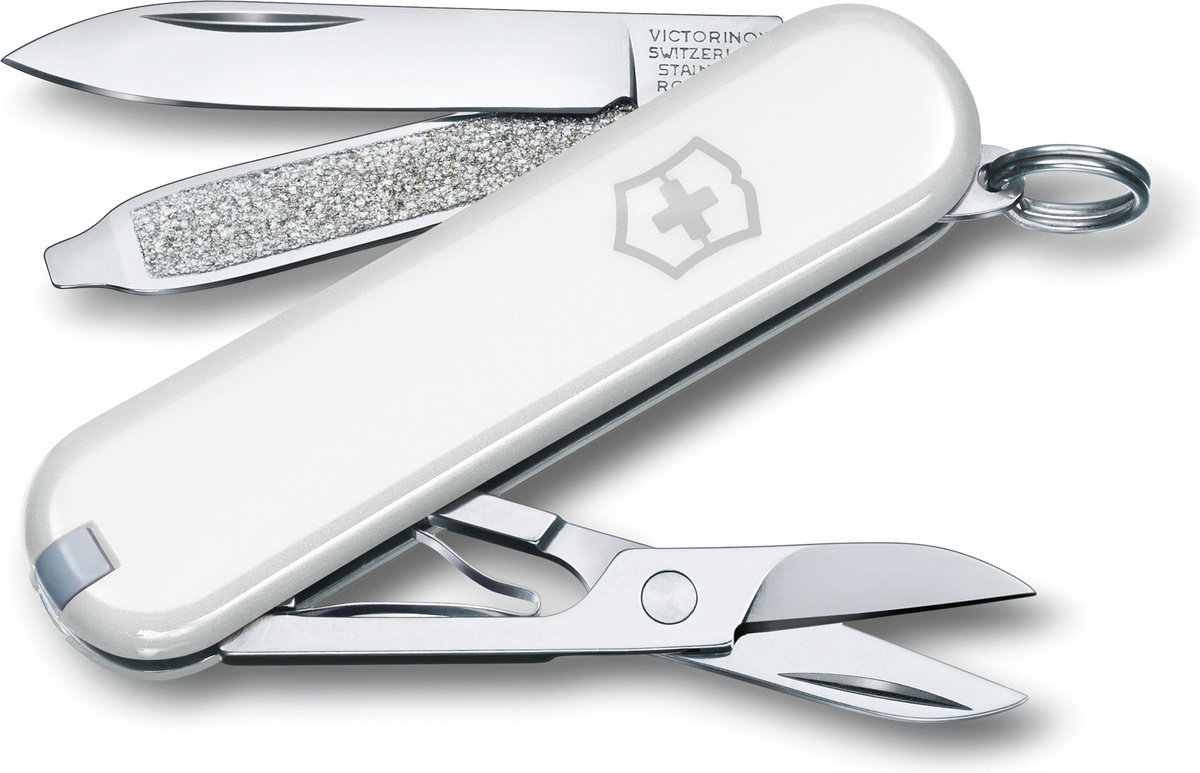 Victorinox Scyzoryk Classic SD biały Celidor 58mm blister 0.6223.7B1