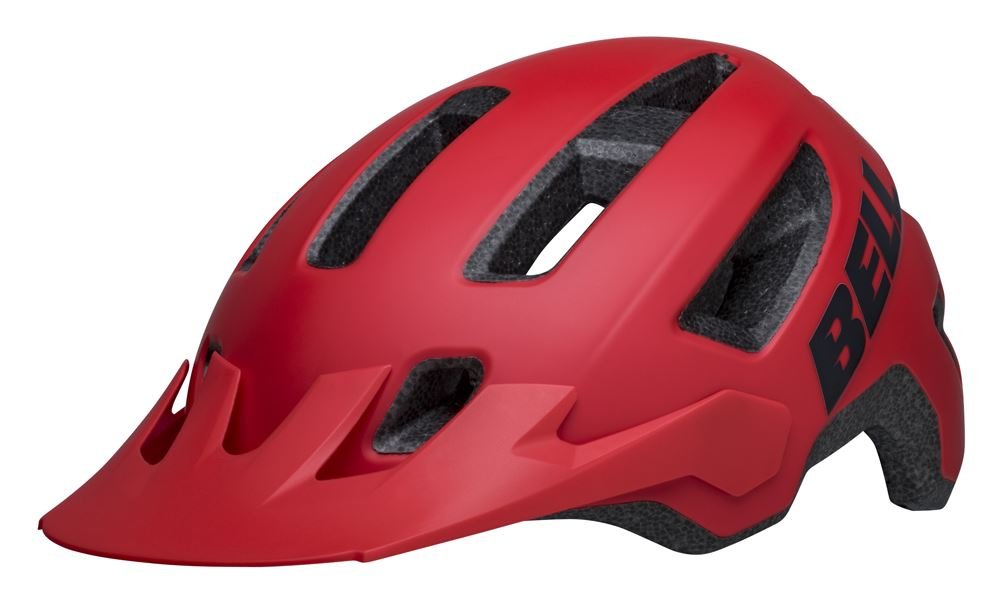 BELL NOMAD 2 JR Kask rowerowy dziecięcy, czerwony matowy